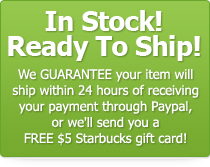 In Stock - Ready To Ship