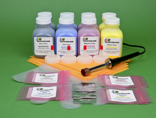 4 Color Toner Cartridge Set for Samsung CLP-320W CLP-320 CLP321 CLP-325 CLP-325W